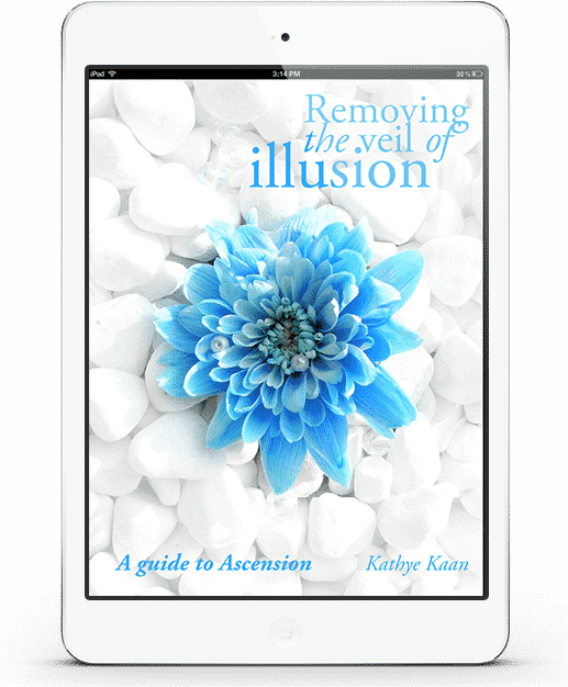 Mijn e-Book Removing The Veil Of Illusion - A Guide To Ascension door Kathye Kaan, Spiritueel Coach en Consultant